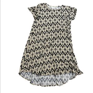LULAROE FLOWY T-SHIRT DRESS